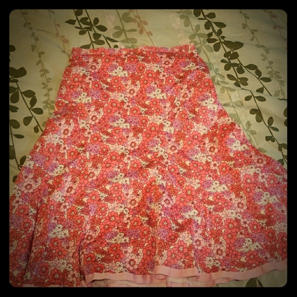 Zip side size 12 zipper side skirt